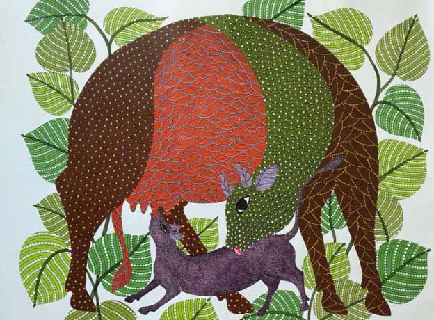 Gond Painting Art